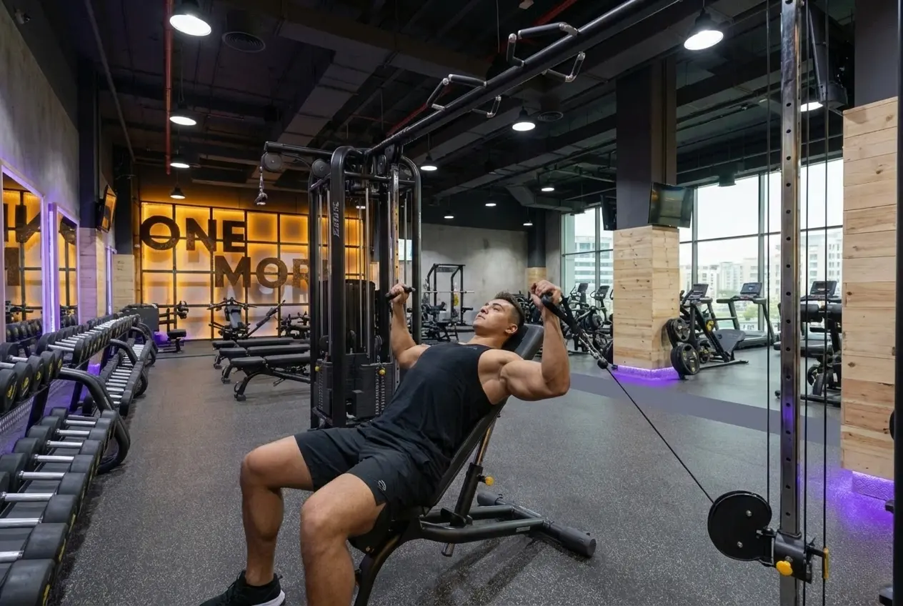 Cable Incline Bench Press