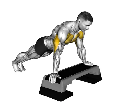 Incline Push Up Thumb