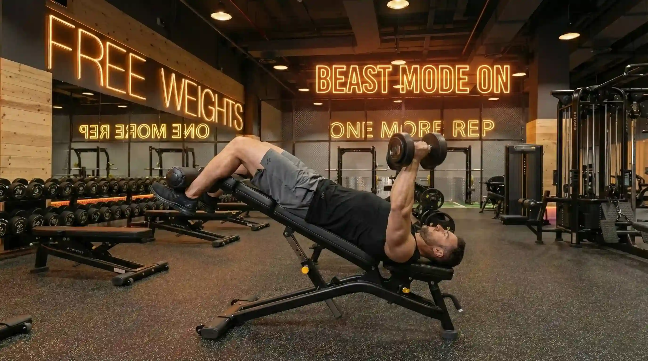 Dumbbell Decline Fly